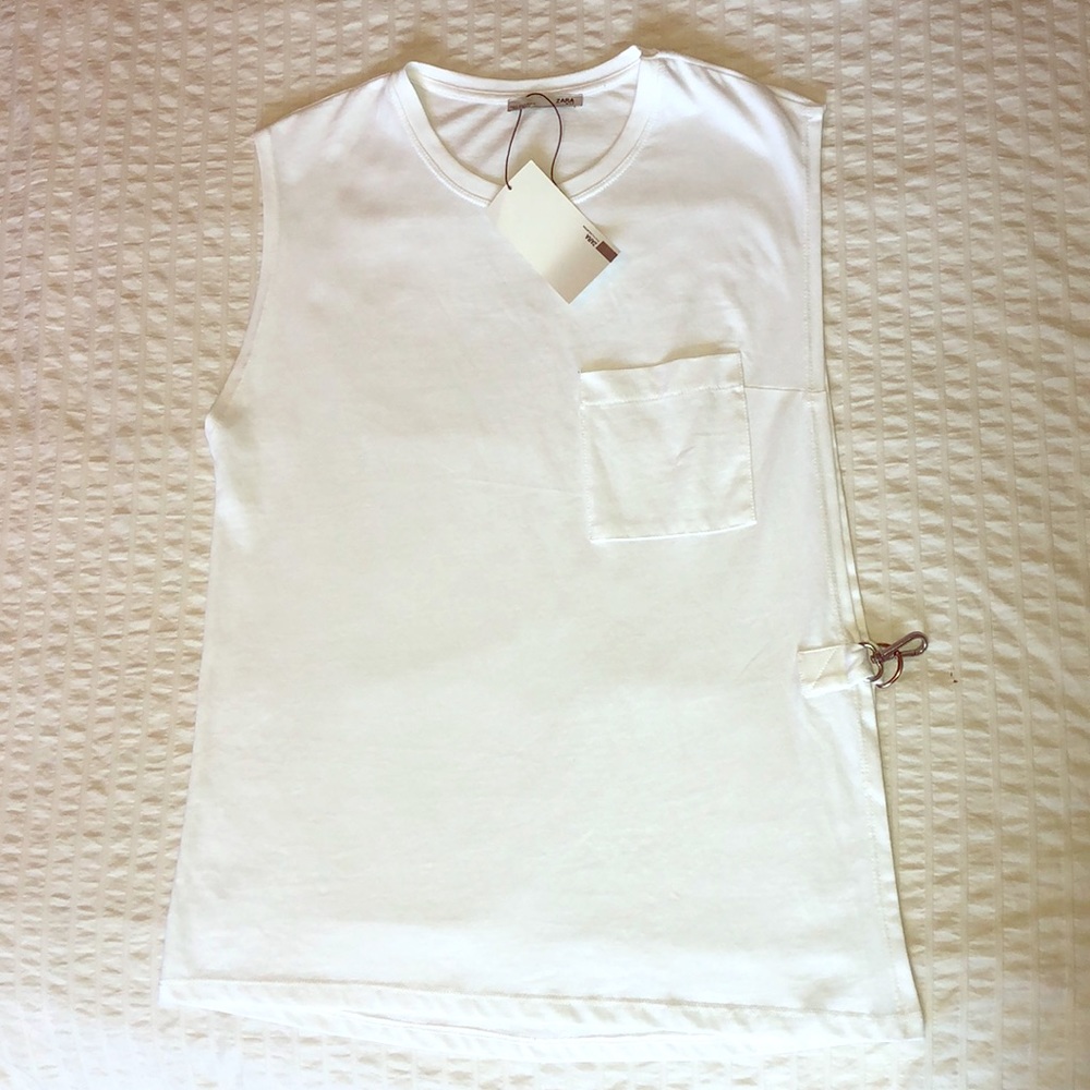 White Zara Top